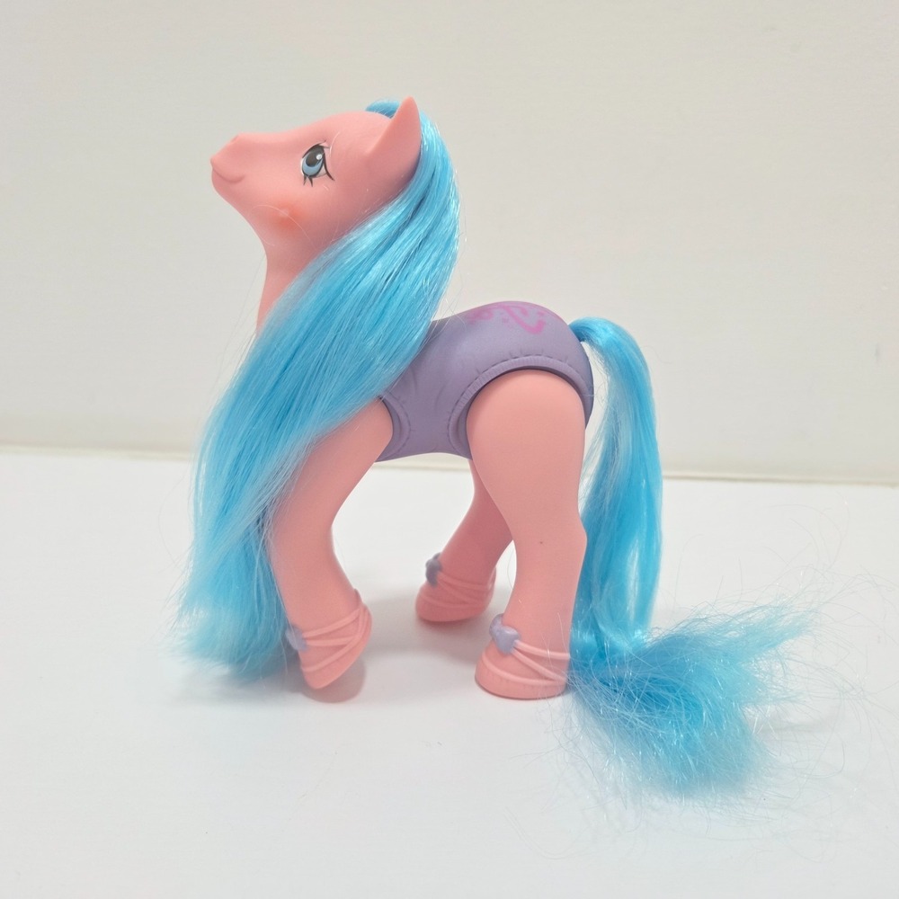 G1 My Little Pony Silky Slipper Sweetsteps Ballerina 1990 Hasbro Vintage‎